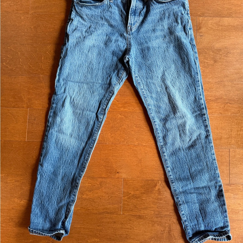 Madewell Men’s Relaxed Taper jeans medium wash 33x32 (barely worn)